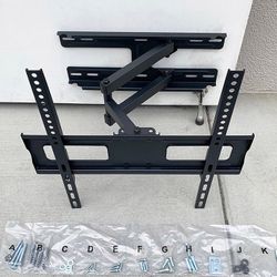 (NEW) $25 Full Motion 32-55” TV Wall Mount Swivel Tilt VESA 400x400mm, Max Load 99 Lbs