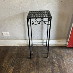 Metal plant stand - 12”x12”x28”H