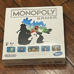 Nintendo Monopoly Gamer  Sealed 
