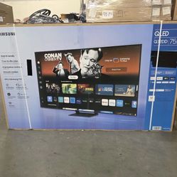 75 Samsung QLED Q72D 4K HDR Smart TV