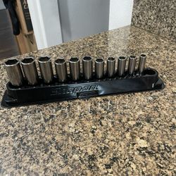 Snap On 3/8 Deep Metric Socket Set