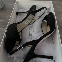 Jimmy Choo Satin Slingback Sandals (Vintage!)