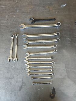 Combination Wrenches Husky Kobalt Metric SAE Like Snap-on Matco Mac Cornwell