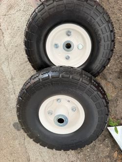 Llantas sólidas para dolly.