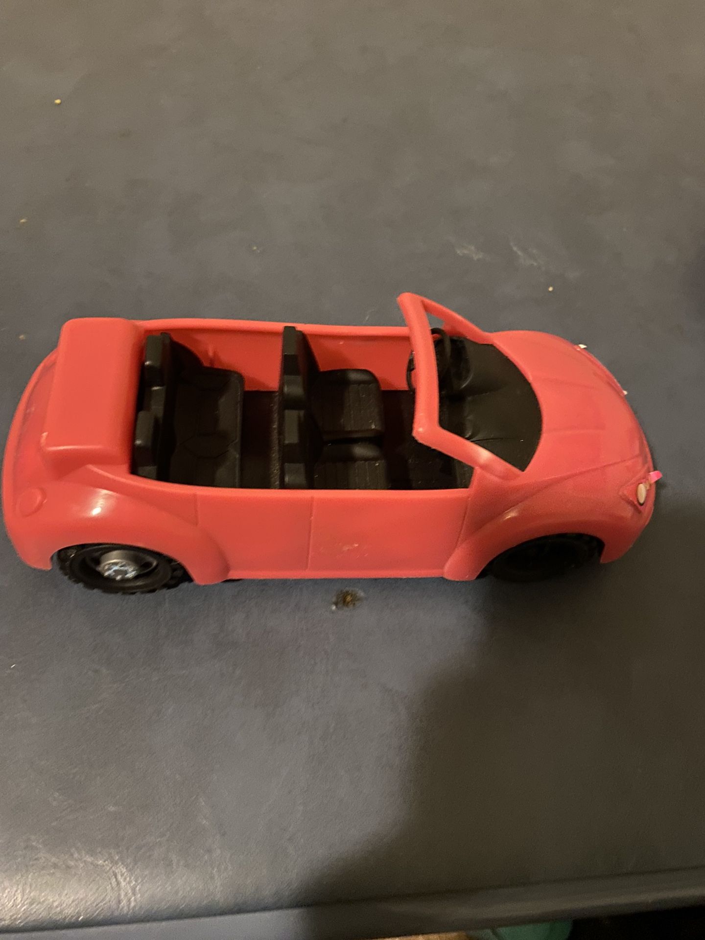 Pink toy Car