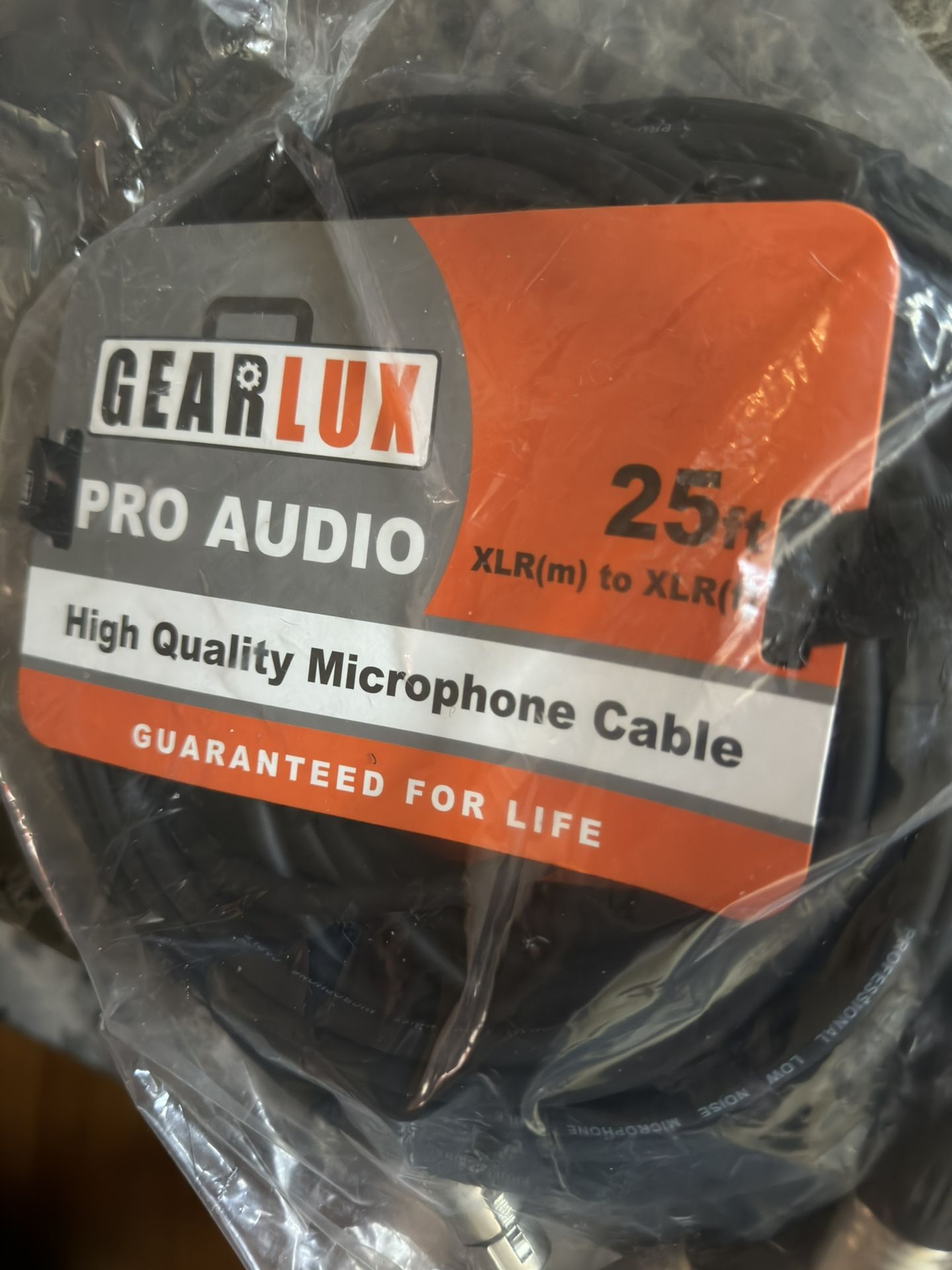 Gearlux XLR 25ft X 2