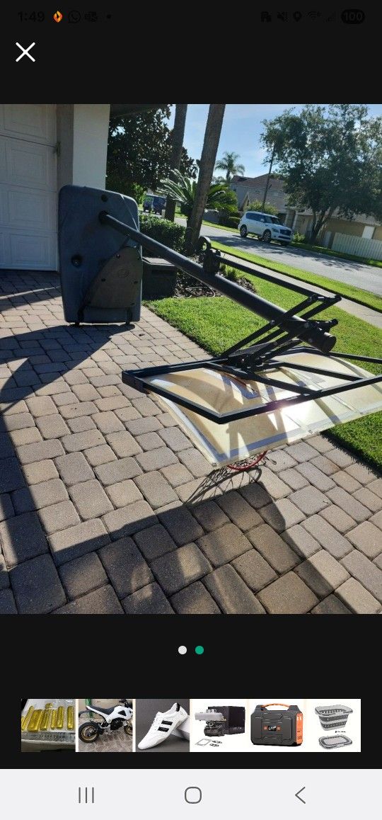 Free Basketball Hoop - Needs Repair 