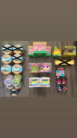 Needoh, Squishy, and Dumplings for SALE