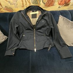 Burberry Mens Jacket _ Size Medium _ Navy Blue _ Excellent Condition 