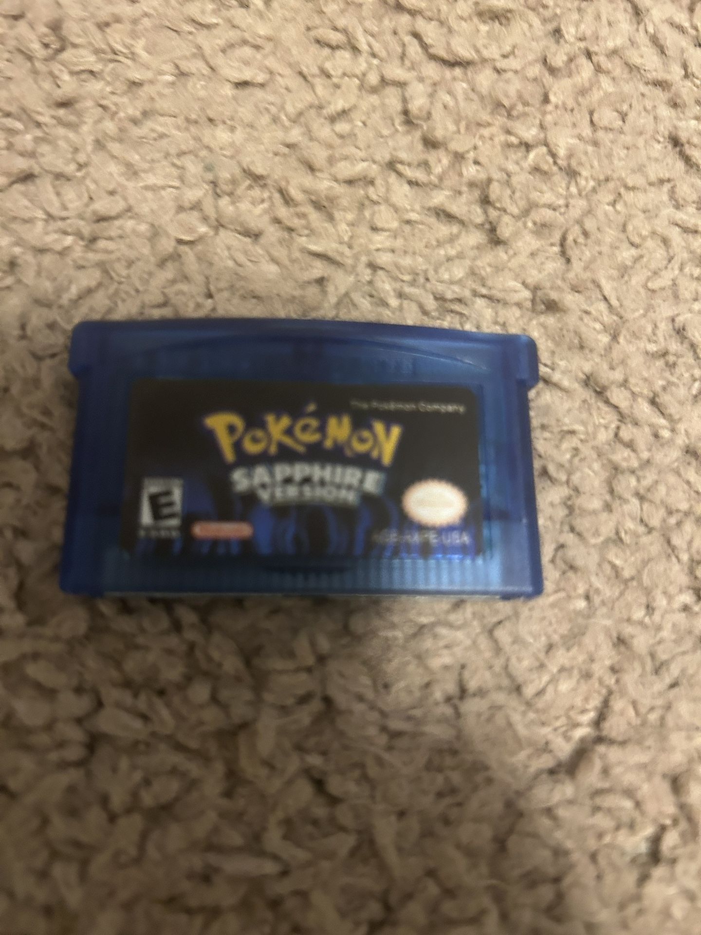 Pokémon sapphire gameboy Advance