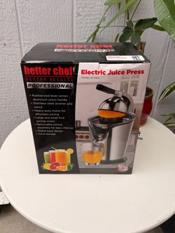 New Better Chef Electric Juice Press