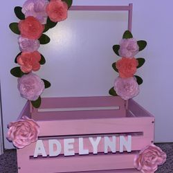 Homemade Baby shower Gift Basket 