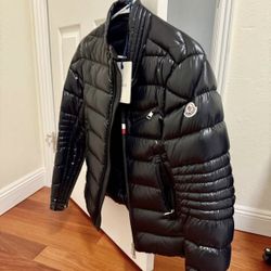 Authentic Moncler Biker Down Jacket