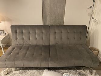 Suede Futon