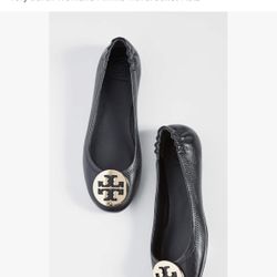 Tory Burch Women's Minnie Travel Ballet Flat . Size 7
