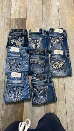 Miss Me Jeans 8 Pair Straight Leg 