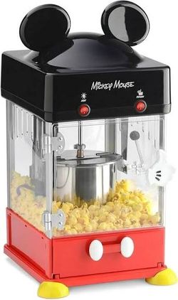 DISNEY MICKEY MOUSE Kettle Style Popcorn Popper w accs.