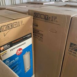 New 40 gal Gas Water Heater (includes installation) 