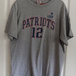 Vintage New England Patriots Tom Brady Tshirt Size Large 