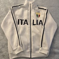 Vintage Italia Zip Up Jacket, XL, Like New