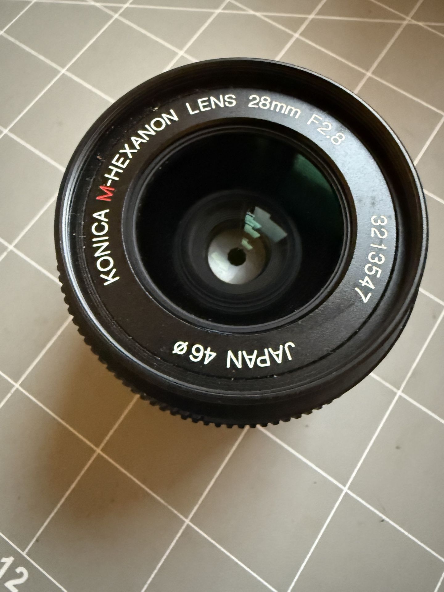 Konica M Hexanon 28mm F2.8