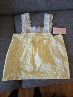 Light yellow tank top