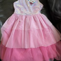 Pink Tull Dress