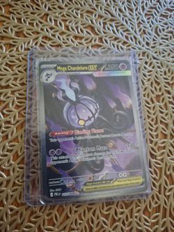 Pokemon 2026 Mega Chandelure EX - 115/084 Trading Card  Near Mint