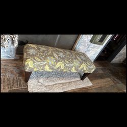 Custom Inside bench shabby chic farmhouse