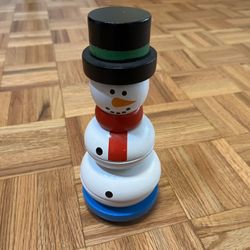 Melissa and Doug Snowman Stacker Toy