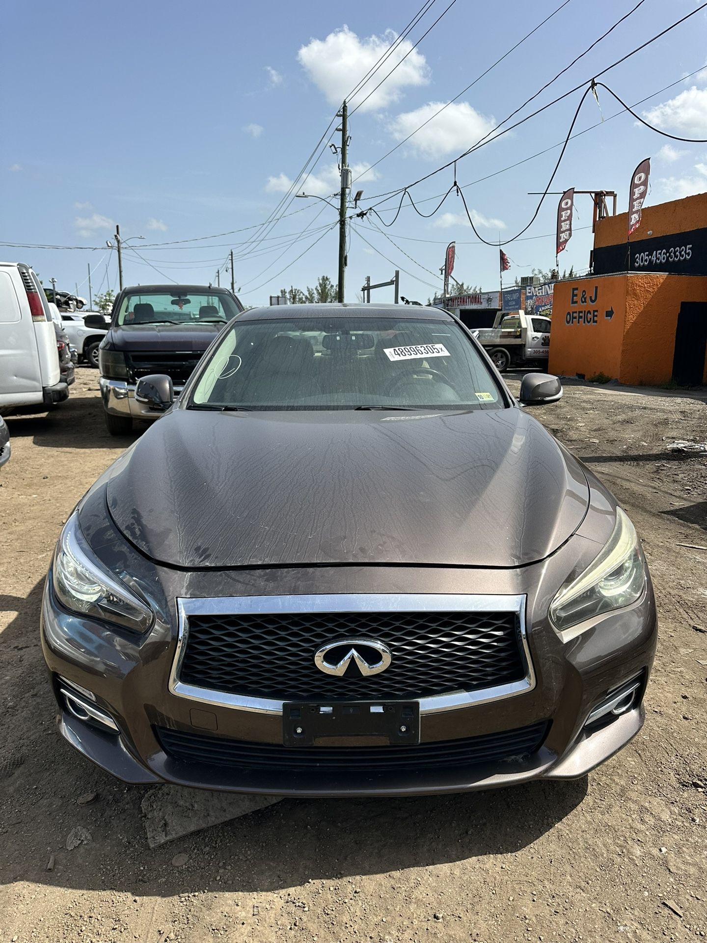 2014-2024 INFINITI Q50 SEDAN CAR FOR PARTS ONLY
