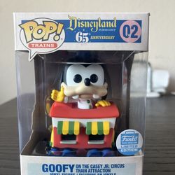 VAULTED LIMITED EDITION EXCLUSIVE Goofy Casey Circus Train Disney Funko Pop #02