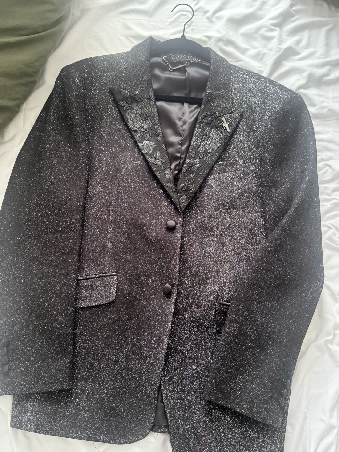 Black Sparkling Dinner Jacket