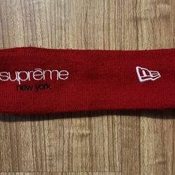 Supreme Red Headband 