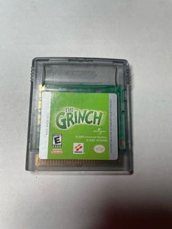 The grinch for game boy
