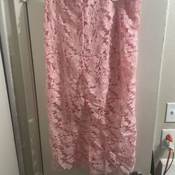 Elegant Lace Midi A-Line Skirt A New Day NWT Ladies Size XXL Fashion Casual