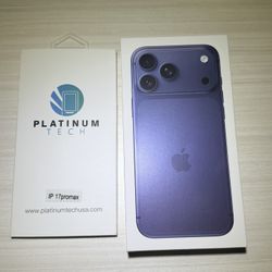 iPhone 17 Pro Max Verizon Only With Glass Protector 