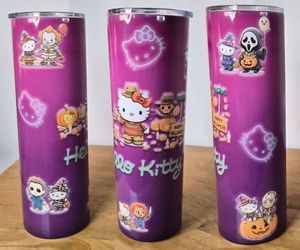 Hello Kitty Halloween Tumbler