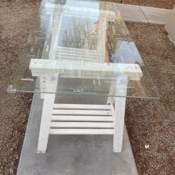 Glass Desk 