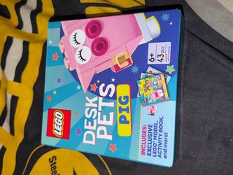 Lego Desk Pets Pig Ages 6+ 43 Pcs Toy Collectible Brand New In Box Sealed China.