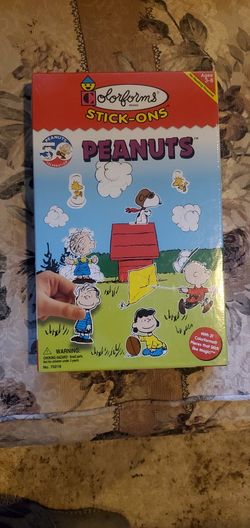 Peanuts Colorforms Stick-ons