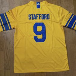 Stafford Garrett Nacua Yellow Rams Men Jersey