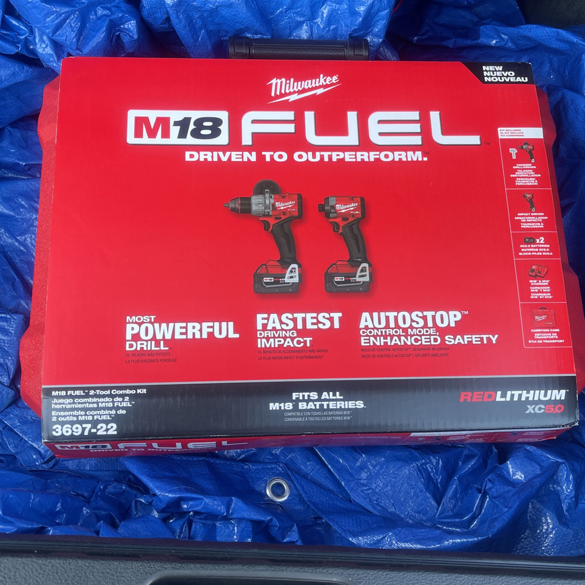 M18 Milwaukee FUEL DRIVEN TO OUTPERFORM.™