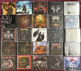 Lot Of 25 Death/Black Metal CDs