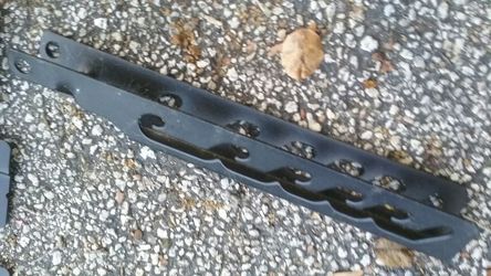 Bracket for basketball hoop setup