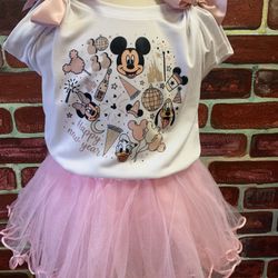 New Years Eve Tutu Set 