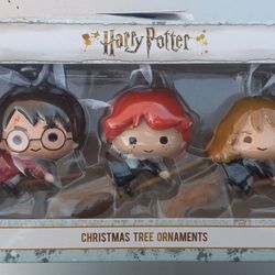 Harry Potter Christmas Tree Ornaments (3 Pack)