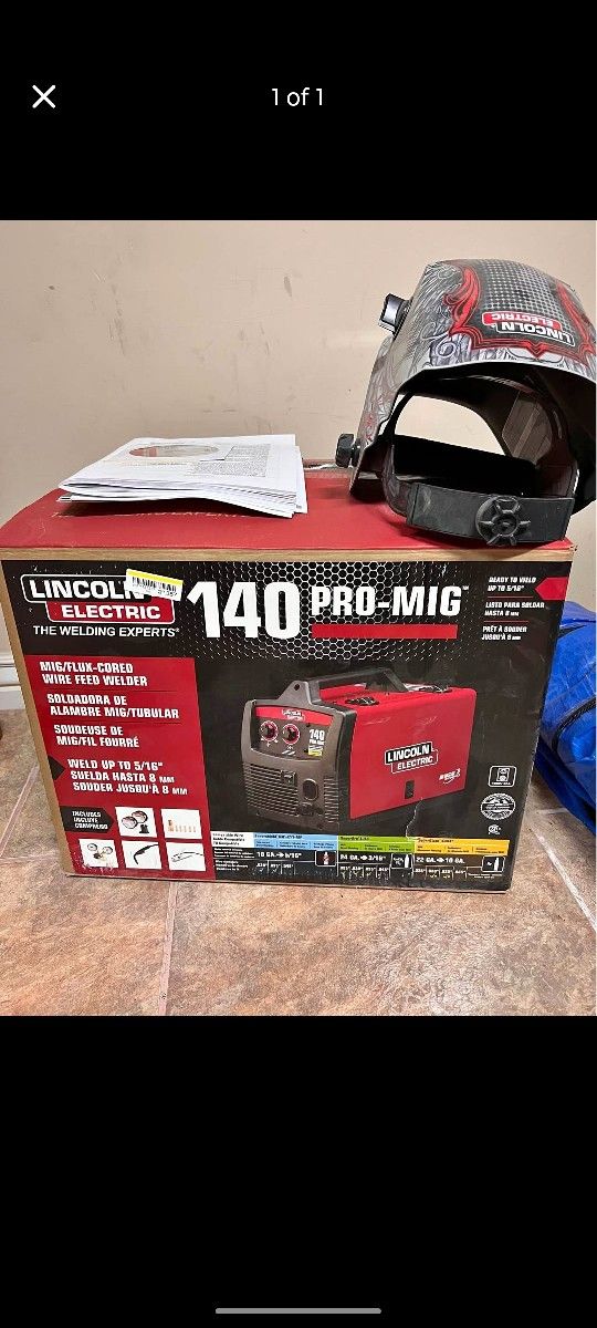 Lincoln 140npro MiG Welder