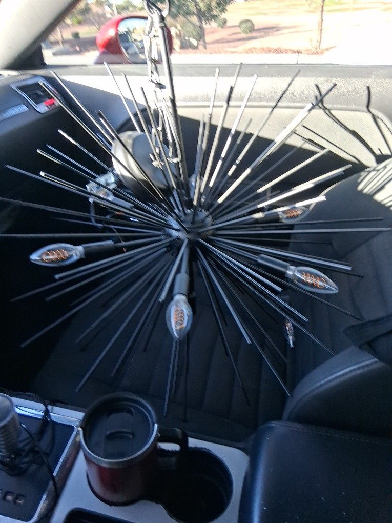 Ceilings.\nChandelier