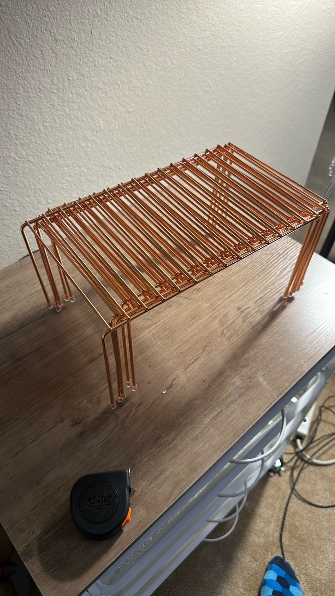 Daiso Steel Rack Copper Color set of 6